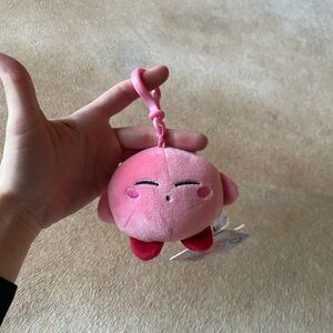 Small Kirby Plush Keychain